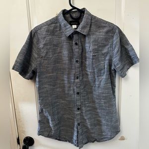 Structure Wavy Grey Buttondown